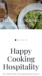 Mobile Screenshot of happycookingnyc.com